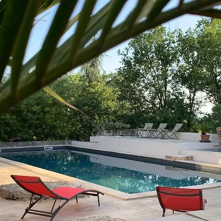 Holiday home Gite Avec Piscine Privee Au Coeur D'une Foret De Chenes Proche De Vallon Pont D'arc