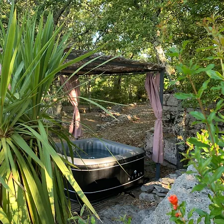 Gite Avec Piscine Privee Au Coeur D'une Foret De Chenes Proche De Vallon Pont D'arc Holiday home Saint Alban Auriolles